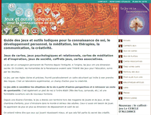 Tablet Screenshot of jeux-connaissance-de-soi.fr